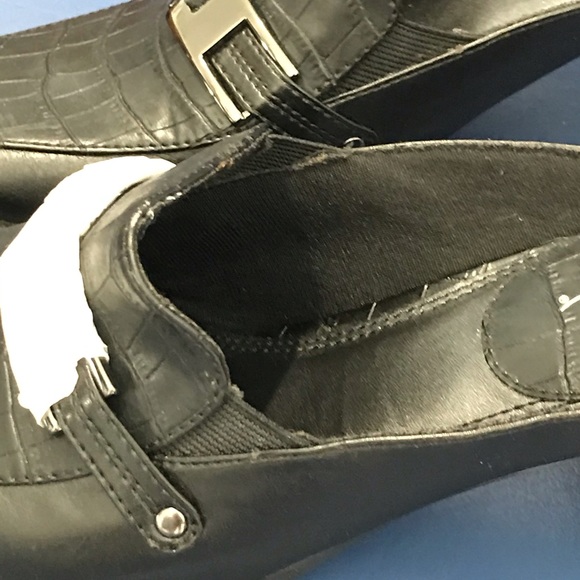 Life Stride black, slip-on heels - Picture 7 of 9